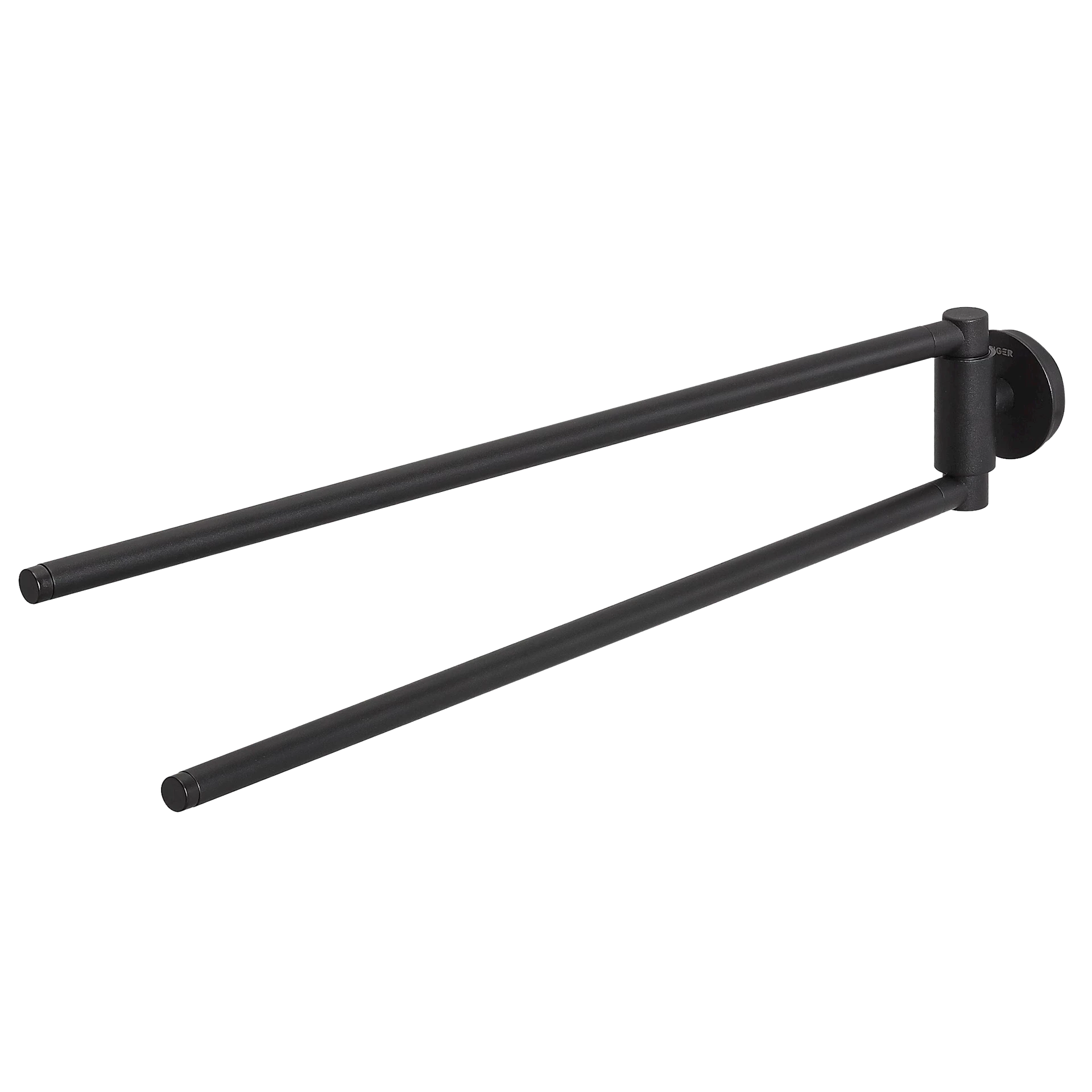 ART1316330746 - Tiger Urban håndklestang 2-armet, sort matt - 