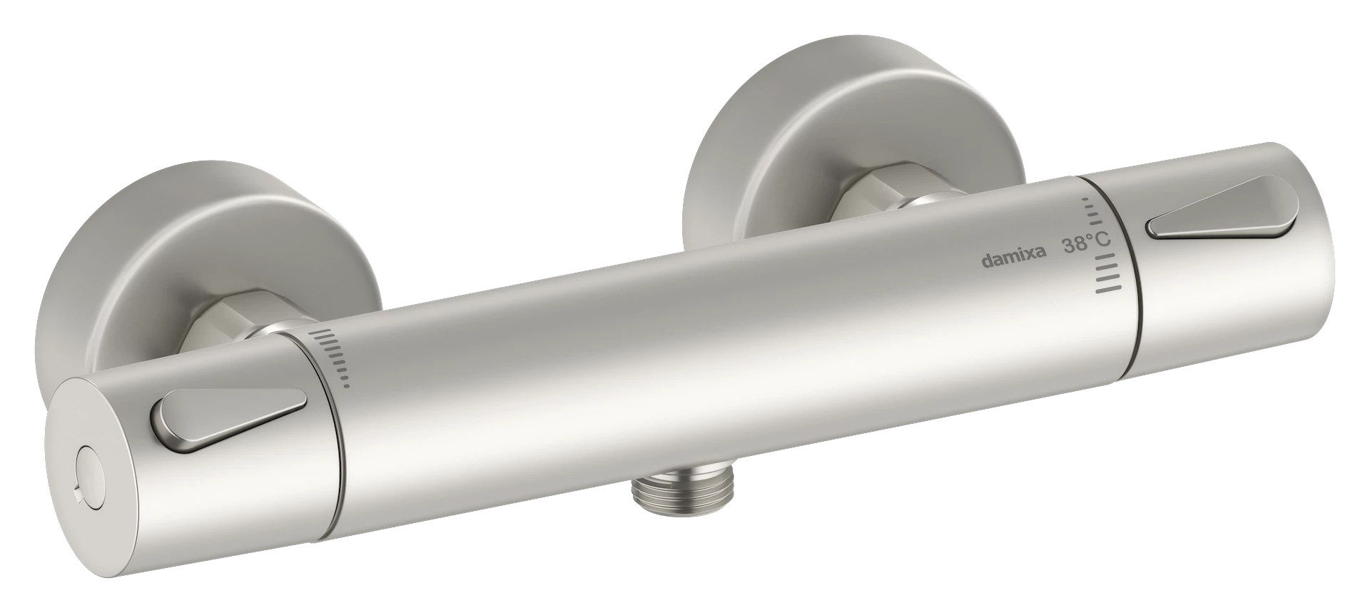 NRF4332183 - Silhouet dusjbatteri, børstet stål - 